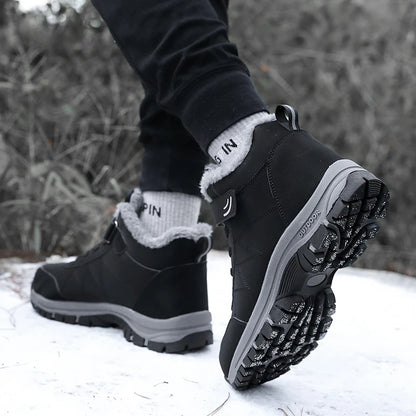 Waterproof Winter Boots with Wool Lining - Best Globe Product