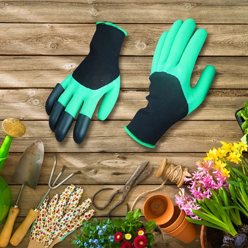 Gardening Gloves With Claws