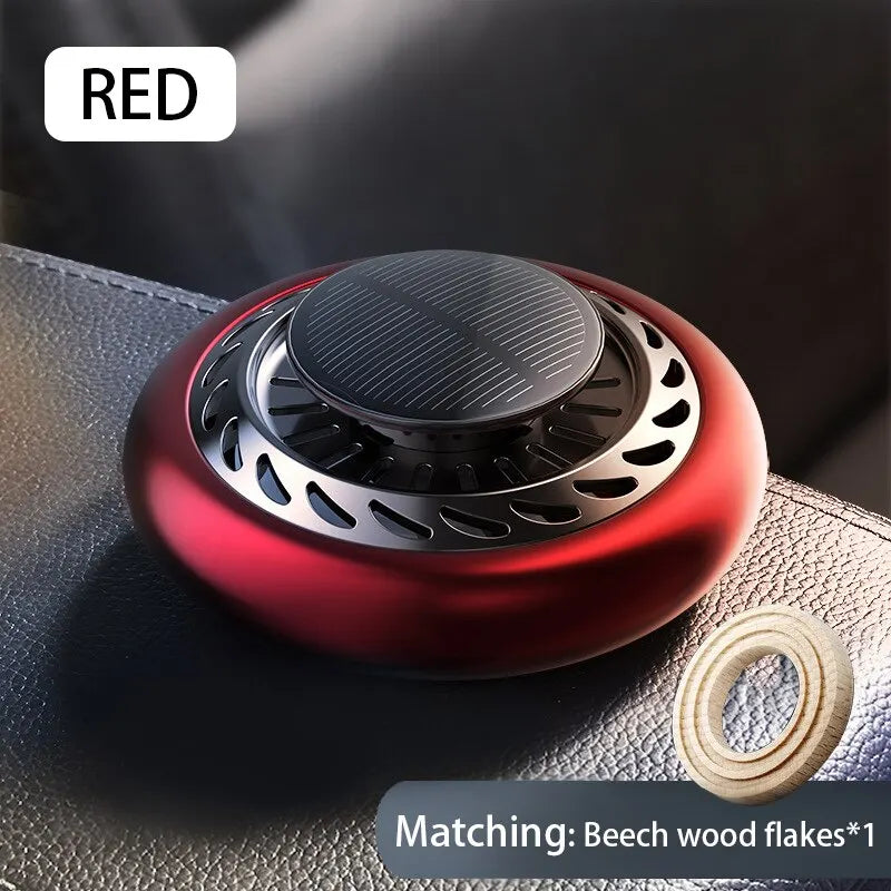 Car Air Freshener Creative Solar Rotation - Best Globe Product