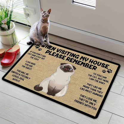 Cartoon Cat Welcome Doormats - Best Globe Product