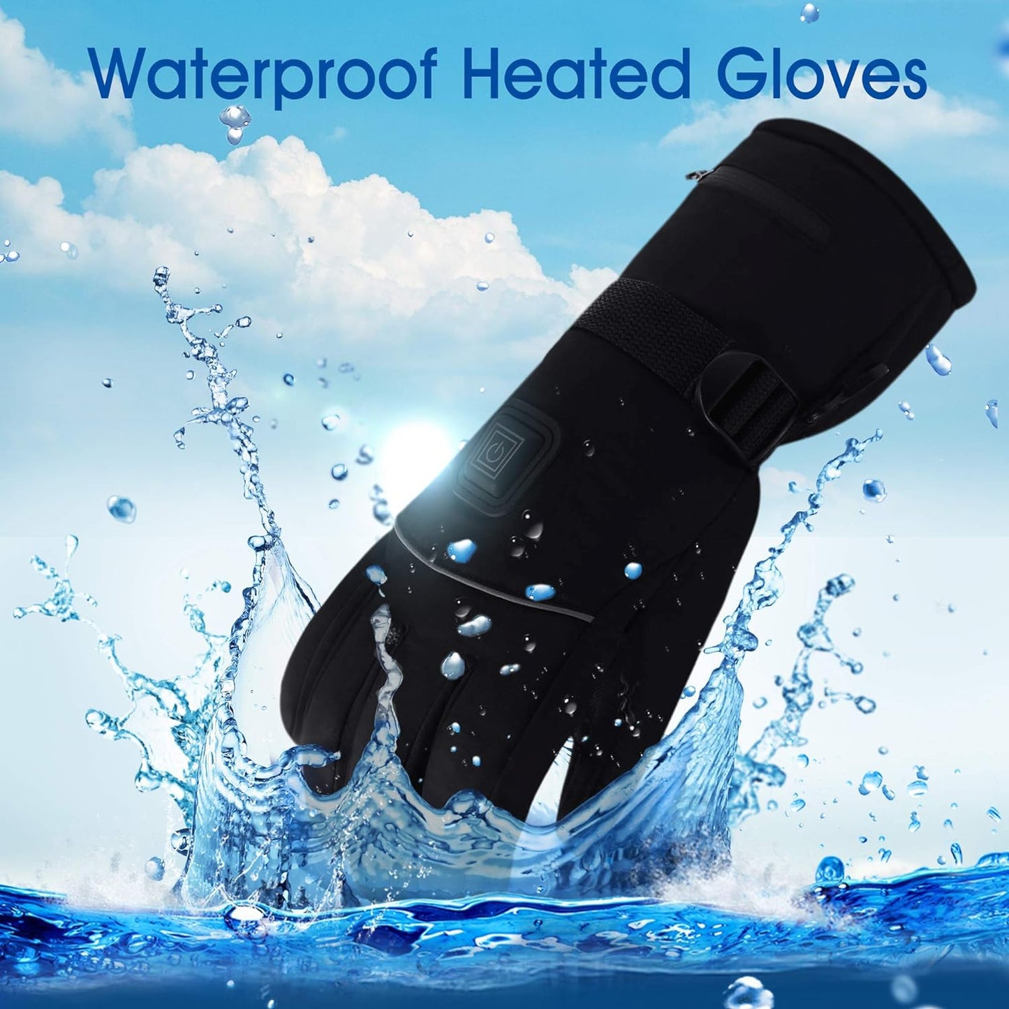 Heated Touchscreen Gloves USB Rechargeable - Best Globe Product