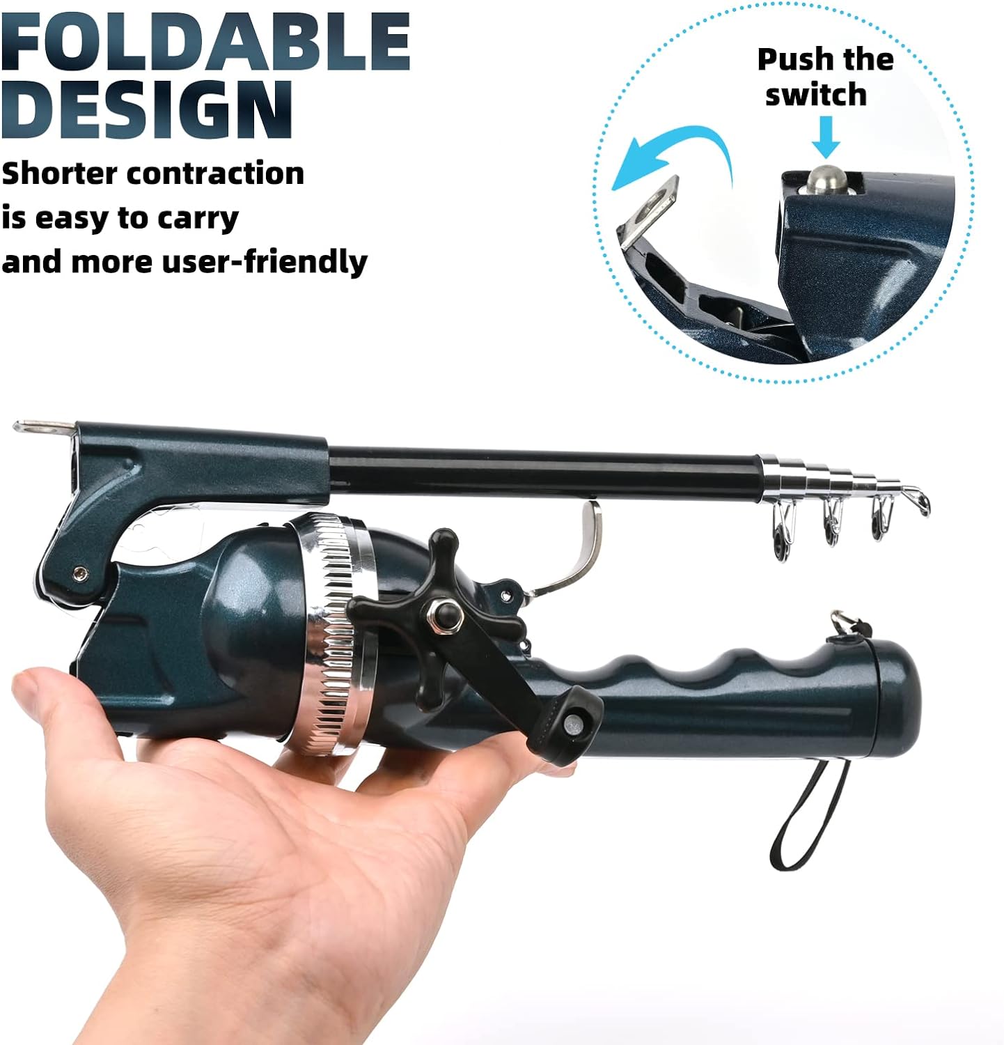 Portable Folding Fishing Rod Set - Best Globe Product